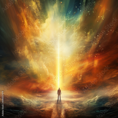 Ethereal Otherworldly Space Poster Background