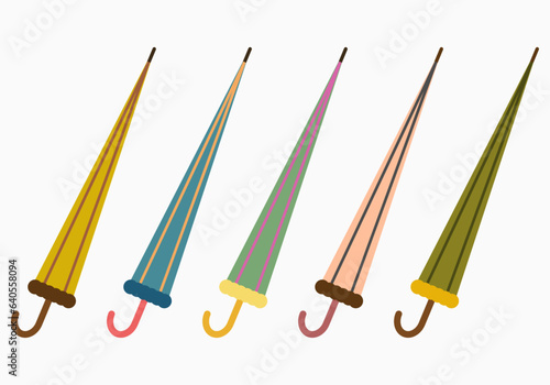 Icono de paraguas en fondo blanco.