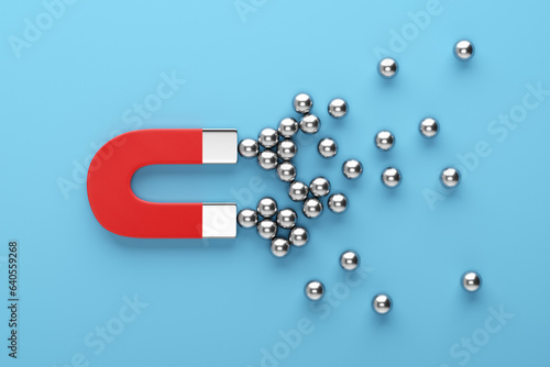 Φωτογραφία Digital marketing, leadership, customer attraction and social media followers concepts