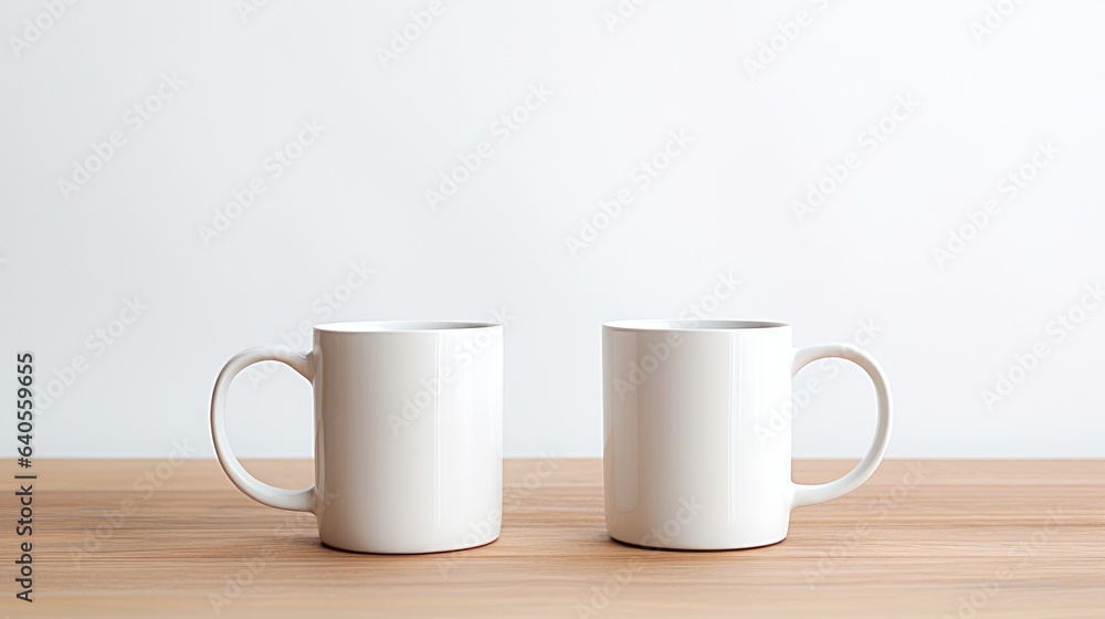white cup on the table minimalist style white cup on the table minimalist style