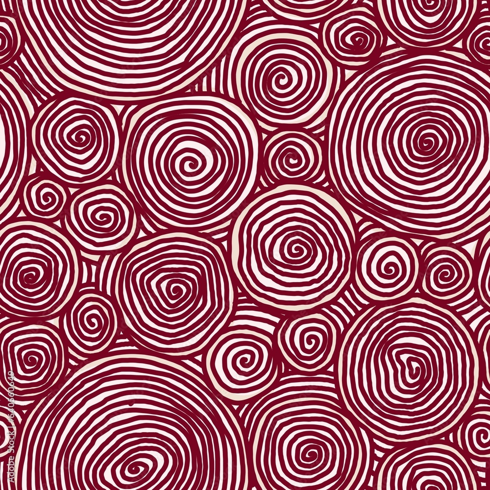 Red graphic pattern. Monochrome. Red graphic pattern. Monochrome.