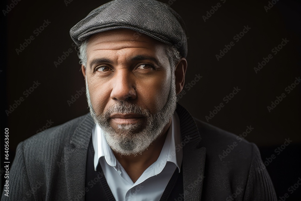 Fototapeta premium Grown man. Photo generative AI