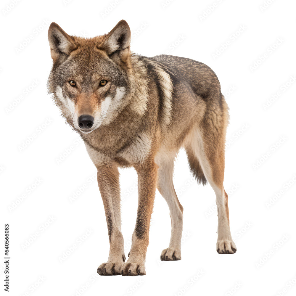 wolf looking isolated on white wolf looking isolated on white