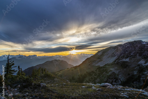 sunset in the mountains © Josh Scholten