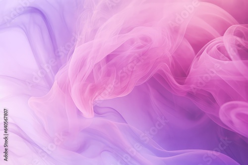 Pastel colored smoke background pink purple abstract