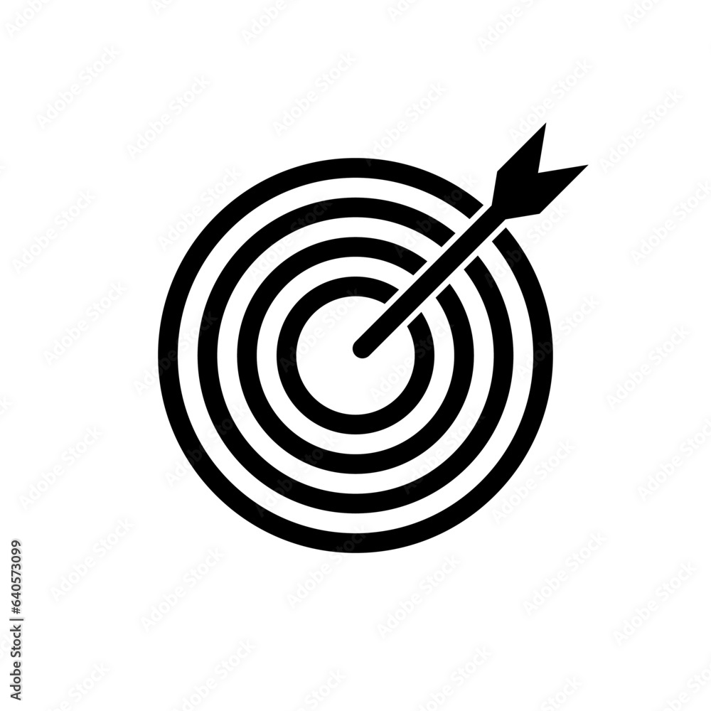 Target Icon. Goal, Aim. Accurate, Accuracy Symbol Target Icon. Goal, Aim. Accurate, Accuracy Symbol