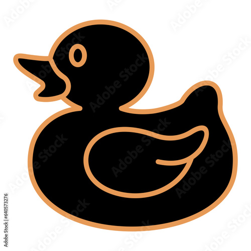 Obraz na plátně Duck Icon