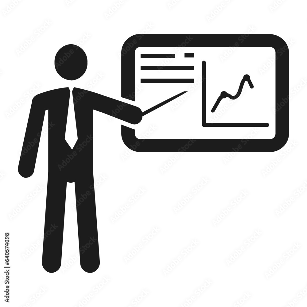 people graph icon illustration people graph icon illustration