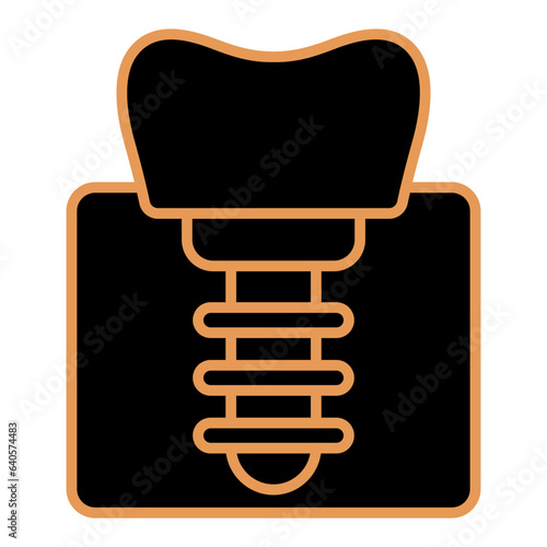 Dental Implant Icon