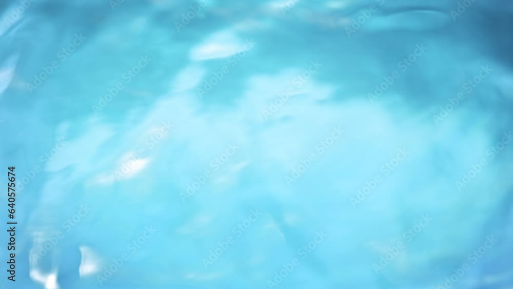 Super Slow Motion Shot of Waving Light Blue Water Surface at 1000fps. Super Slow Motion Shot of Waving Light Blue Water Surface at 1000fps.
