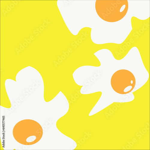 scrambled eggs illustration