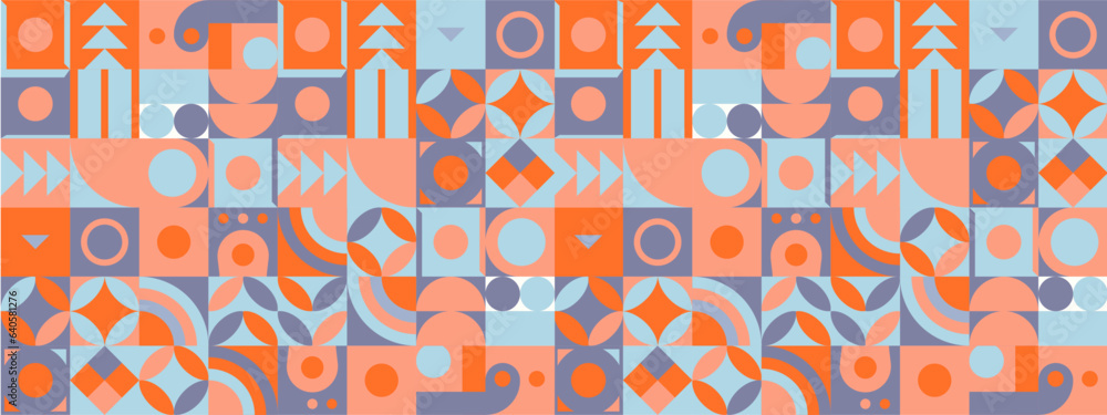 vector flat mosaic covers collection vector flat mosaic covers collection