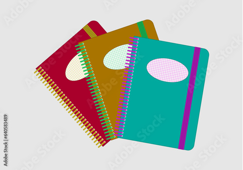 Icono de material escolar o de oficina. La vuelta al cole. Papelería
