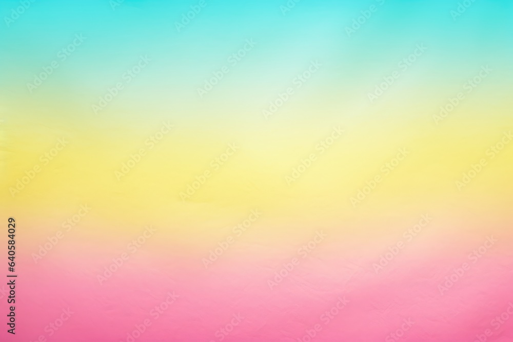 Pink yellow turquoise pastel gradient background soft