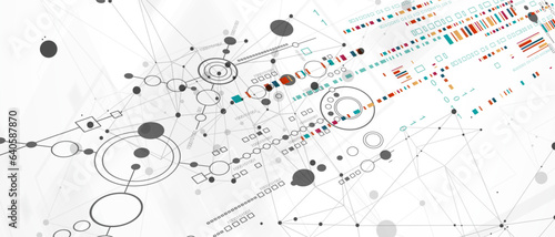Abstract background on technological and scientific topics.