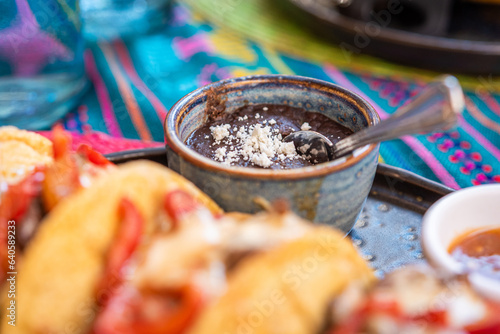 Canvas Print Mexican styled Tacos In Rome, Italy