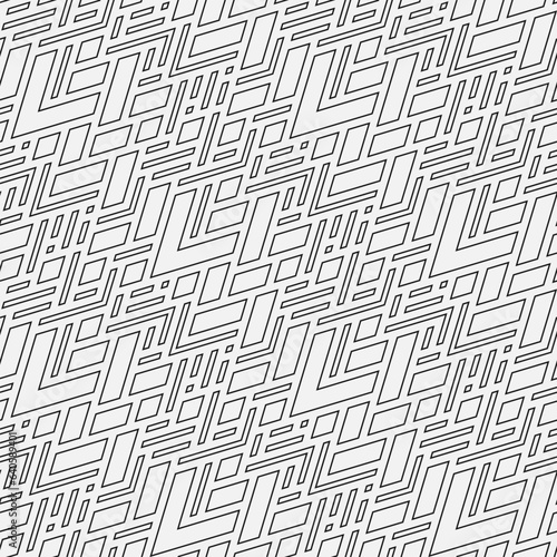 Abstract geometric seamless pattern.