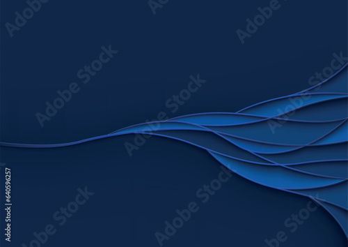 Blue Background with Branch...