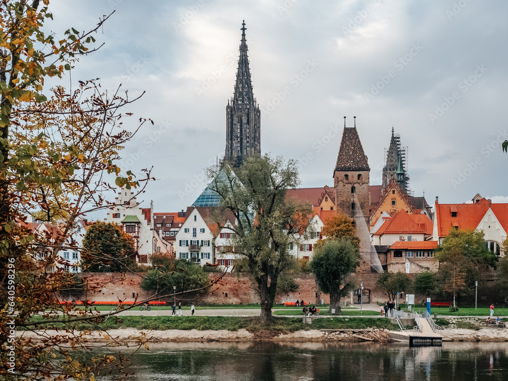 Ulm. General view of the old town