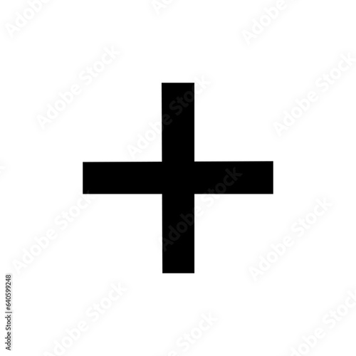 Add Icon. Plus, Positive. Ambulance, Medical Logo. Increase Sign and Symbol for Design, Presentation, Website or Apps Elements - Vector.    