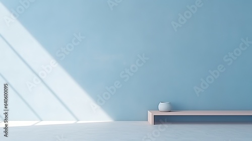 Wallpaper Mural Minimalistic scenes in rooms with light and shadows for product placements. Torontodigital.ca