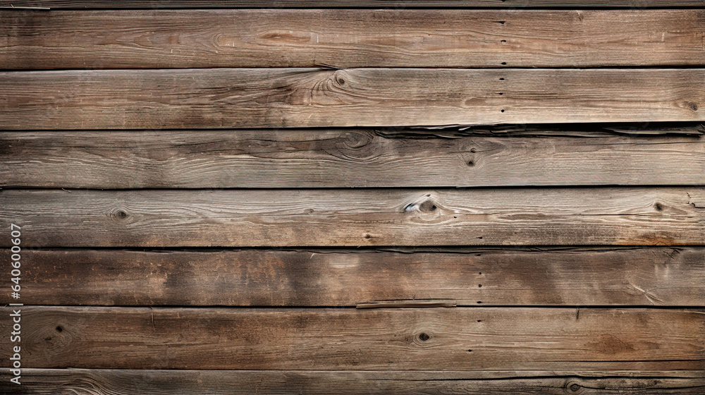 Fine textures of a weathered barn's wooden planks