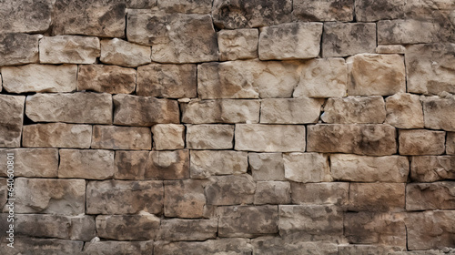 Fine textures of a weathered stone castle wall