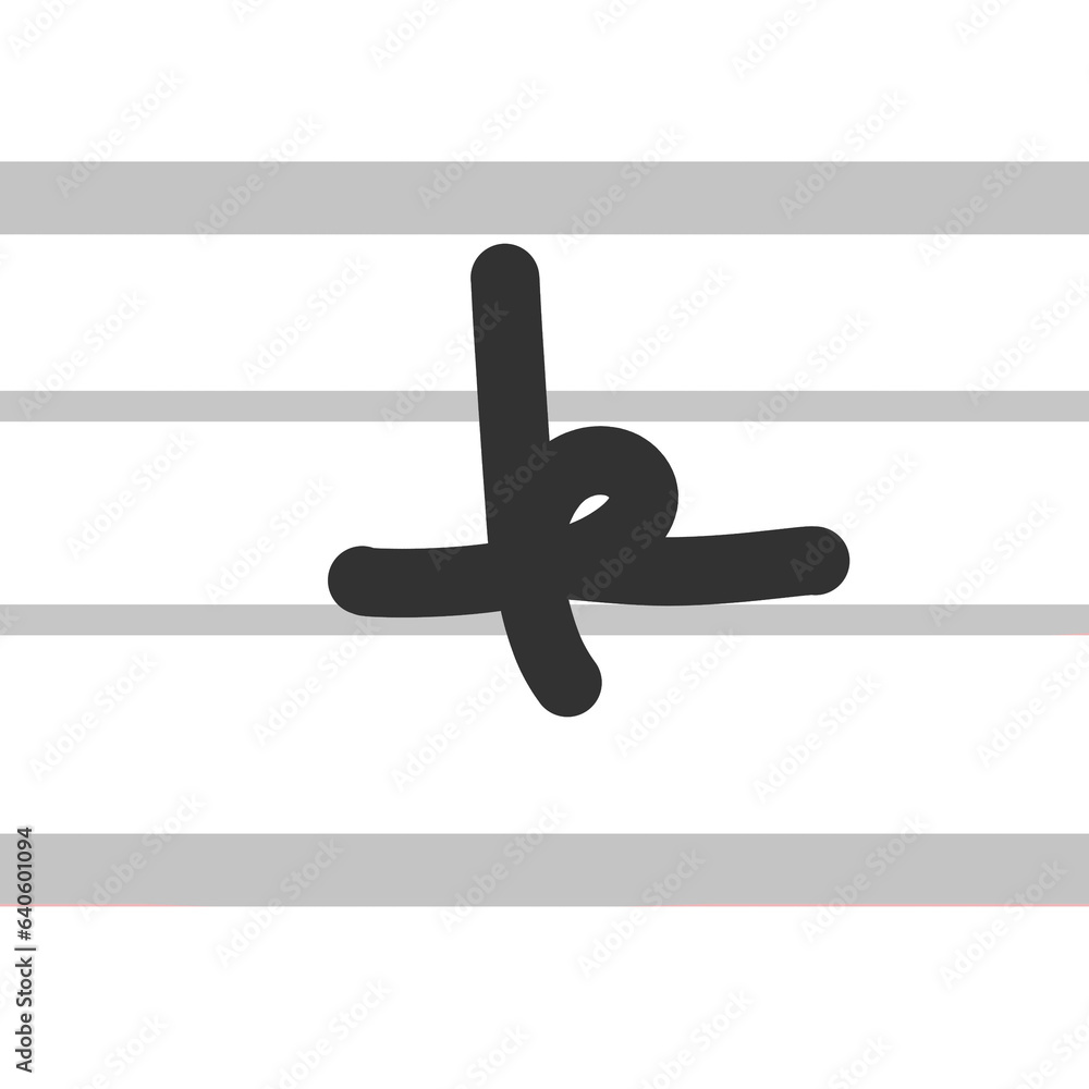 Obraz premium Hijaiyah illustration