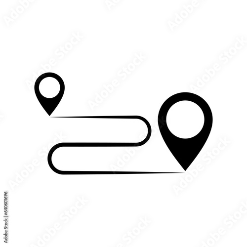 Journey Icon. Travel, Trip. Traveler - Vector.   
