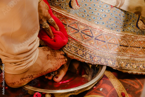 Wall Mural Hindu wedding ritual