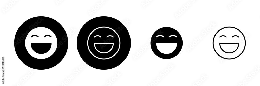 smile icon set. smile emoticon icon. feedback smile icon set. smile emoticon icon. feedback