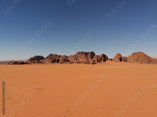 Le d  sert de Wadi Rum