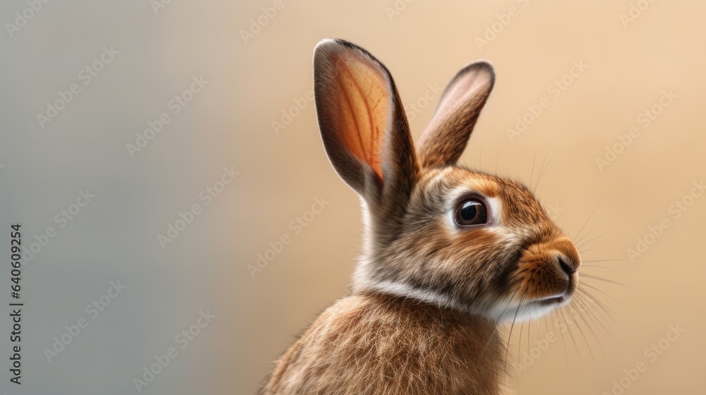 Fototapeta premium rabbit in the garden