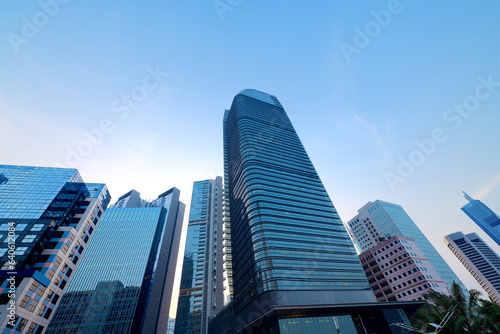 Panoramic Jakarta skyline