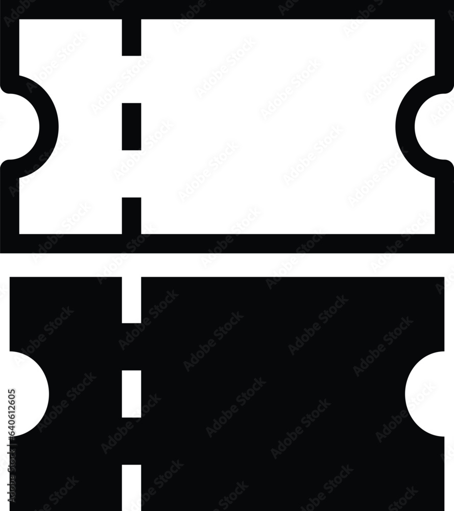 ticket icon vector ticket icon vector