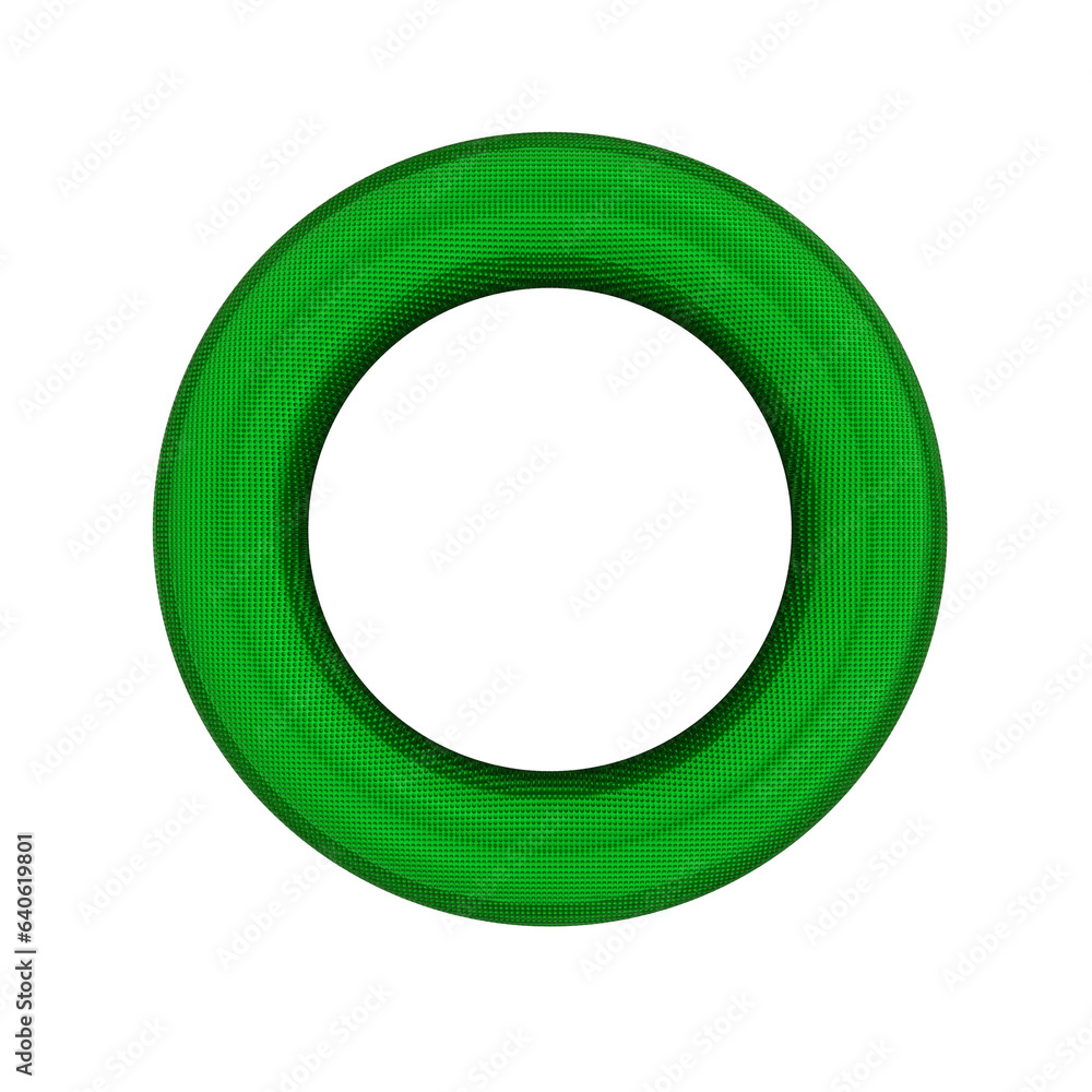 3D Green Torus 3D Green Torus