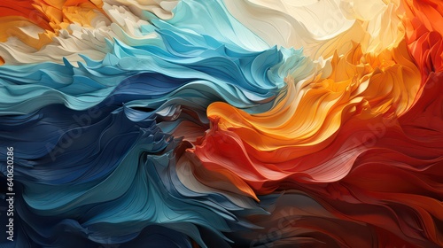 Colored crumpled paper as a background. Close-up. 