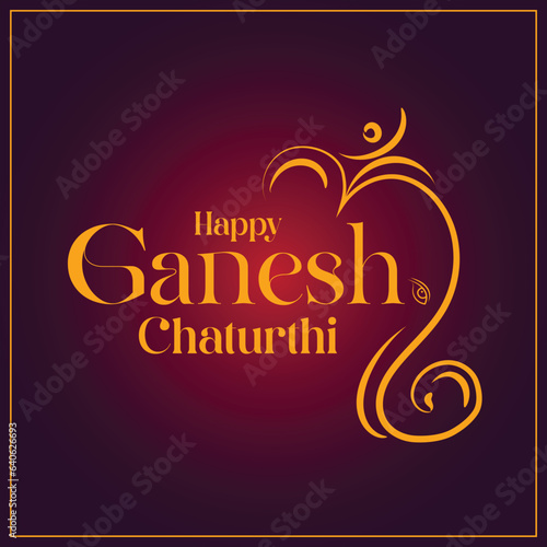 Ganesh Chaturthi Template Design
