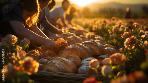 Pastry Paradise: When Croissants and Pains au Chocolat Adorn the Fields