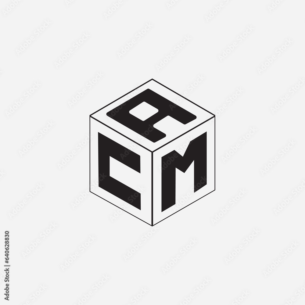 Cube letter logo design Cube letter logo design