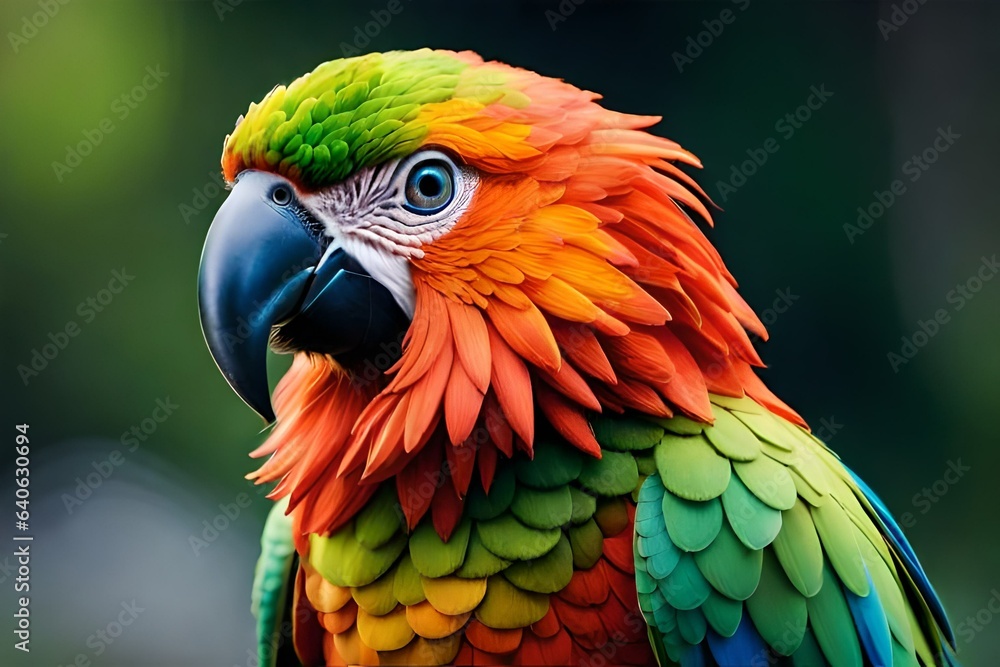 Obraz premium beautiful parrot