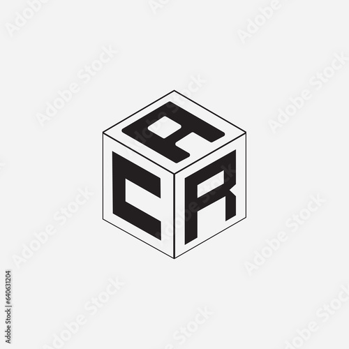 Cube letter logo design