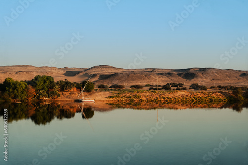 Nile River Majesty: Scenic Views from the Cruise Ship Egypt Summer Travel
