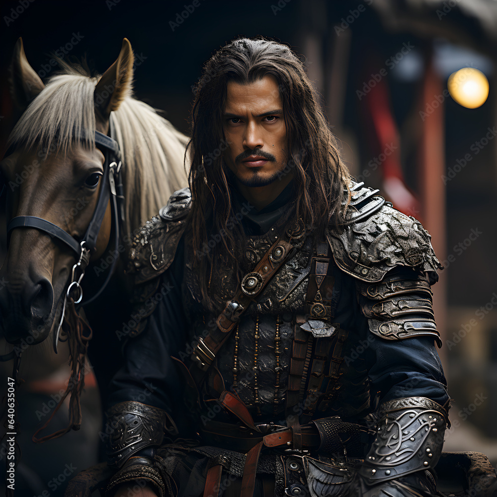 portrait of a horse knight portrait of a horse knight