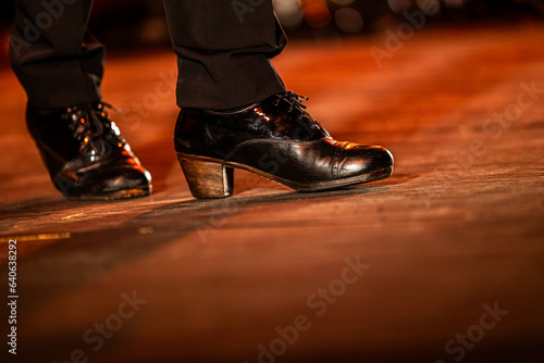 Tacones flamencos hombre  photo