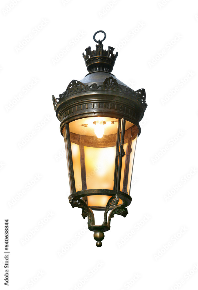 old street lamp