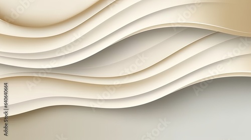 Luxurious beautiful background with golden line on cream color