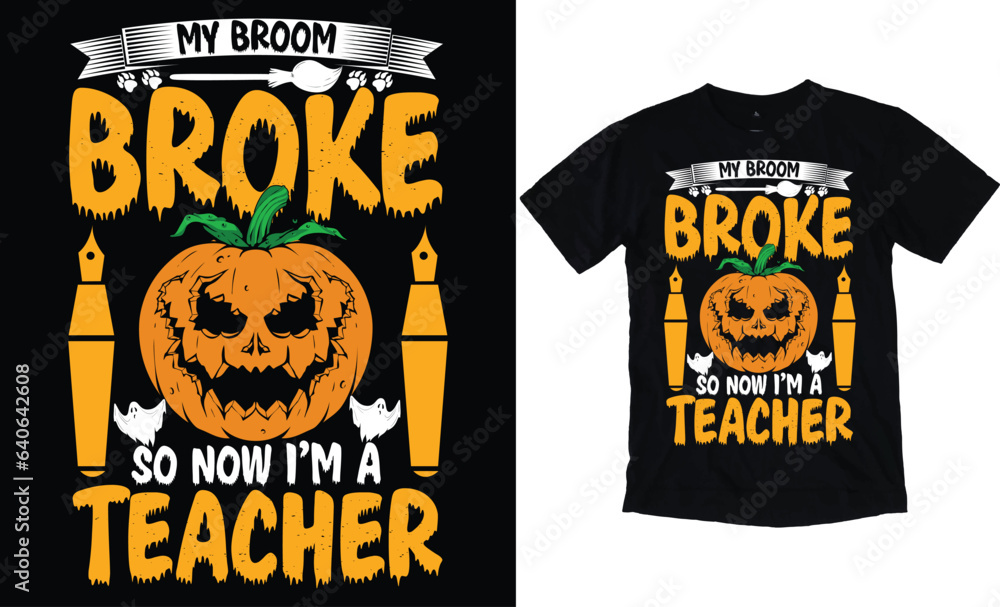 My Broom Broke I am A Teacher