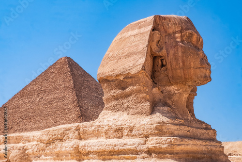 Egypt Summer Travel Egyptian Marvel  Sphinx Sculpture in Giza