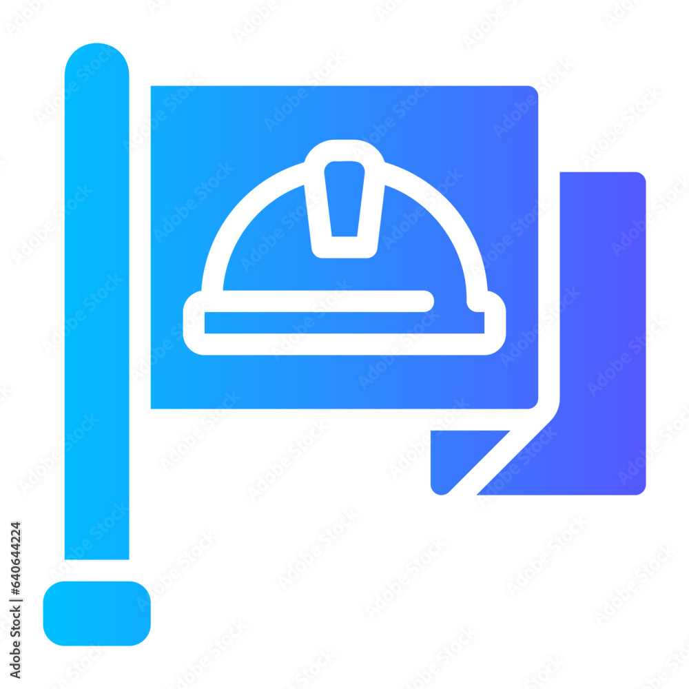 flag gradient icon flag gradient icon